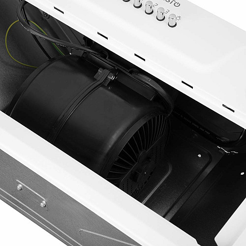 Вытяжка ARDESTO встроенная, 52см, 700м3ч, металл, 2х1Вт LED, кнопочное, белый