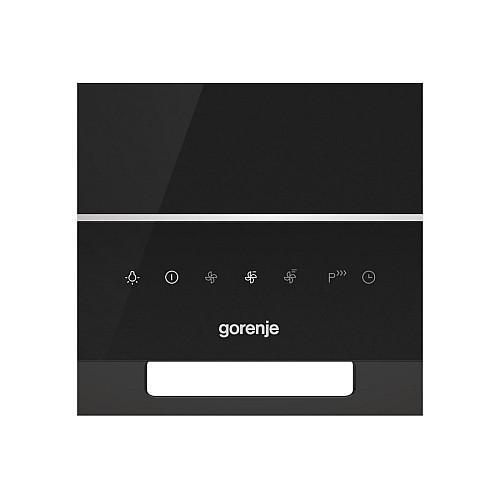 Витяжка Gorenje похила, 60см, 639м.куб/год, чорний
