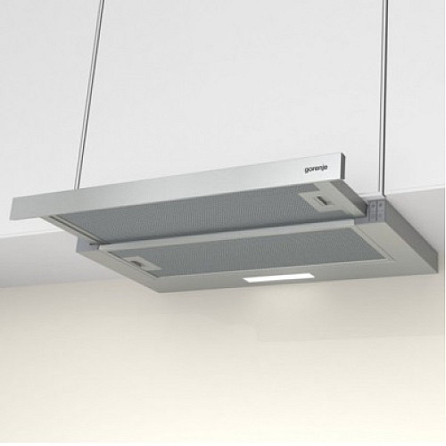 Витяжка Gorenje телескопічна, 60см, 350м.куб/год, нерж