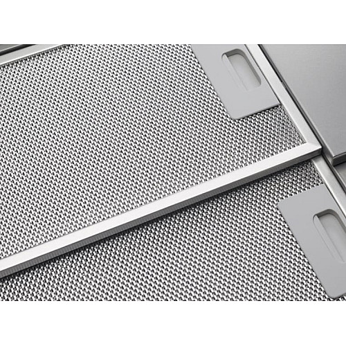 Витяжка Electrolux телескопічна, 59см, 410м.куб/год., сірий