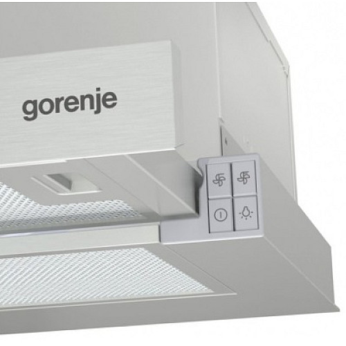Витяжка Gorenje телескопічна, 60см, 350м.куб/год, нерж