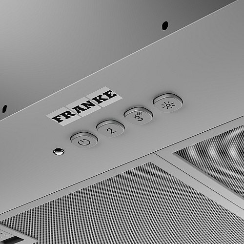 Витяжка Franke вбудовувана, 70см, 1250м.куб/год, Box Flush Basic FBFE LG A70, cвітло-сірий