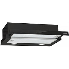 Вытяжка Gorenje телескопическая, 60см, 450м.куб/час, черный