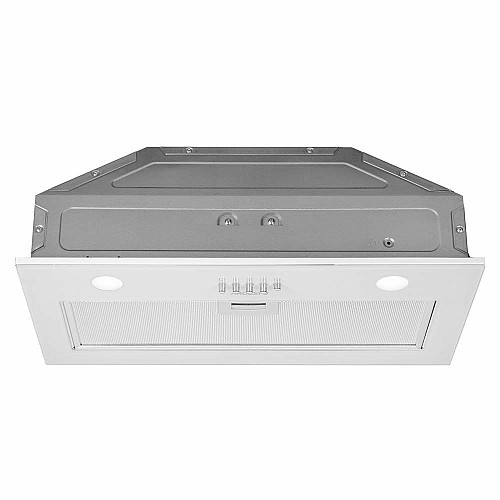 Вытяжка ARDESTO встроенная, 52см, 700м3ч, стекло, 2х1Вт LED, кнопочное, белый