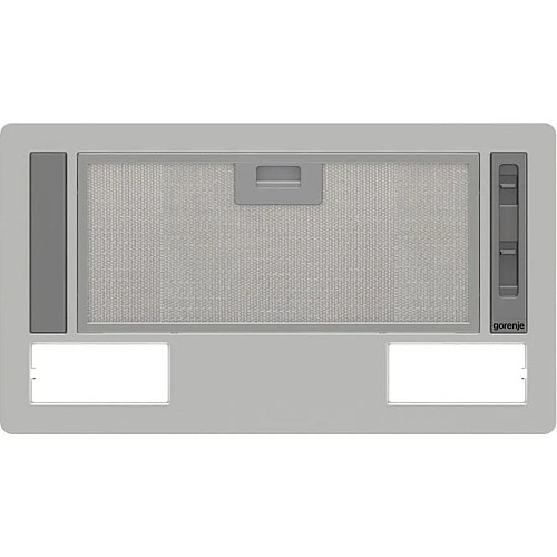 Витяжка Gorenje вбудовувана, 54см, 370м.куб/год, сірий