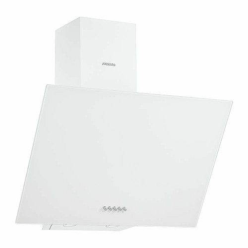 Витяжка ARDESTO похила, 60см, 900м3ч,  скло, 2х1Вт LED, кнопкове, білий