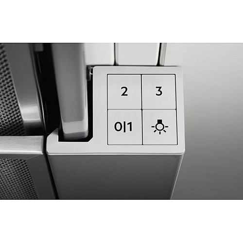 Витяжка Electrolux телескопічна, 59см, 410м.куб/год., сірий