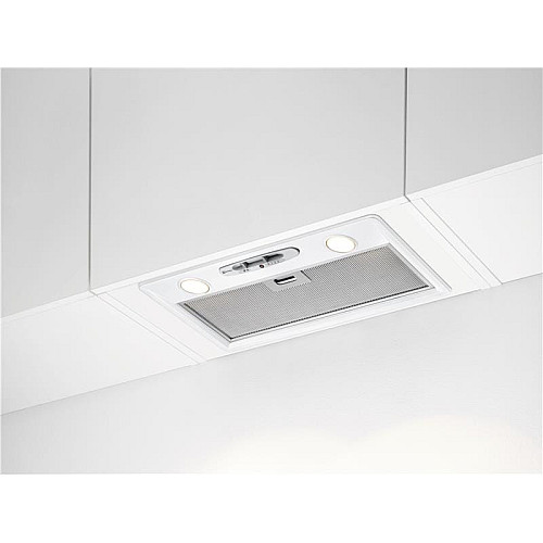 Витяжка Electrolux вбудована, 52см, 600м.куб/год., білий