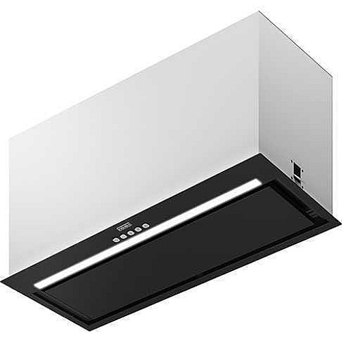 Вытяжка Franke встраиваемая 70см, 1120м.куб/час, Box Flush Evo FBFE BK MATT A70, черный