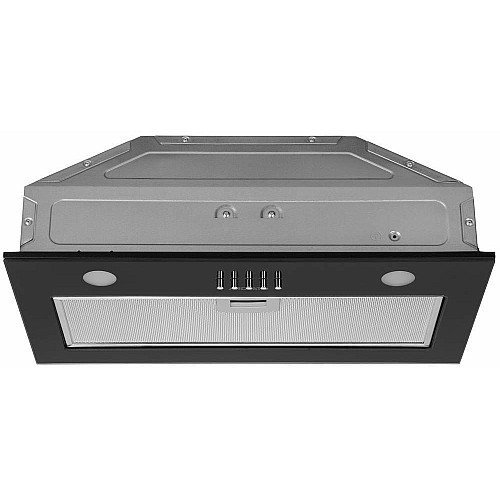 Вытяжка ARDESTO встроенная, 52см, 700м3ч, стекло, 2х1Вт LED, кнопочное, черный