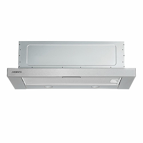 Витяжка ARDESTO телескопічна, 60см, 450м3ч, метал, 2х1Вт LED, кнопкове, нерж