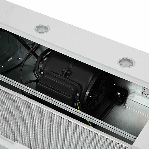 Вытяжка ARDESTO телескопическая, 60см, 700м3ч, металл, 2х1Вт LED, кнопочное, белый