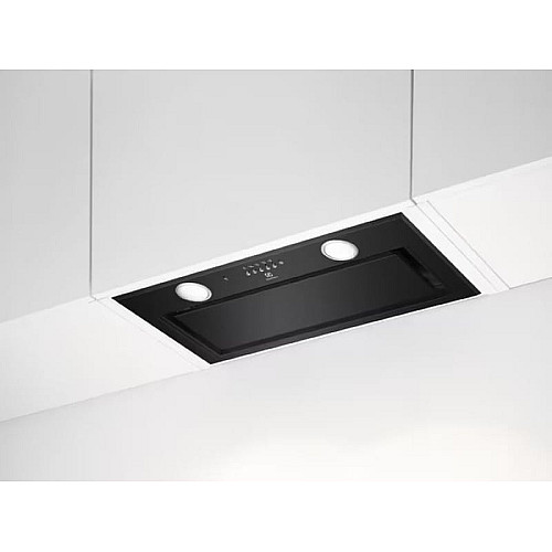 Вытяжка Electrolux встроенная, 54см, 700м.куб/час, Hob2Hood, черный