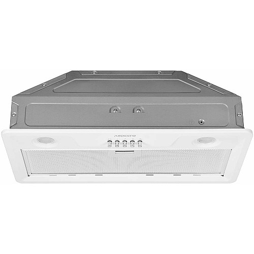Вытяжка ARDESTO встроенная, 52см, 700м3ч, металл, 2х1Вт LED, кнопочное, белый