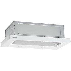 Витяжка ARDESTO телескопічна, 60см, 700м3ч, метал, 2х1Вт LED, кнопкове, білий