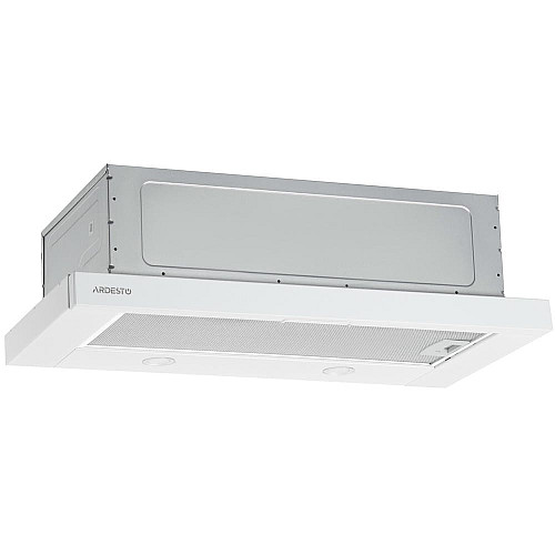 Вытяжка ARDESTO телескопическая, 60см, 700м3ч, металл, 2х1Вт LED, кнопочное, белый