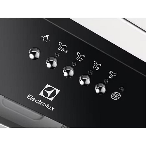 Вытяжка Electrolux встроенная, 54см, 700м.куб/час, Hob2Hood, черный