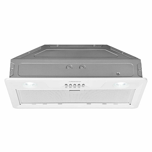 Вытяжка ARDESTO встроенная, 52см, 700м3ч, металл, 2х1Вт LED, кнопочное, белый