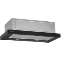 Витяжка ARDESTO телескопічна, 60см, 450м3ч, метал, 2х1Вт LED, кнопкове, чорний