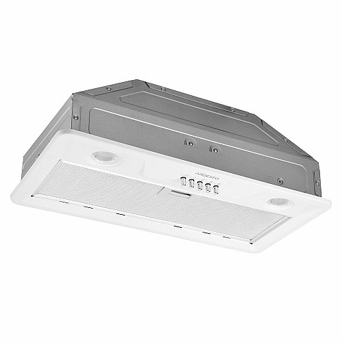Вытяжка ARDESTO встроенная, 52см, 450м3ч, металл, 2х1Вт LED, кнопочное, белый