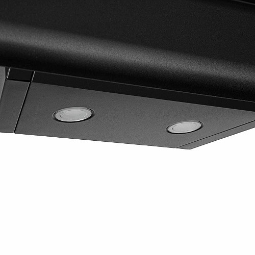 Витяжка ARDESTO похила, 60см, 900м3ч,  скло, 2х1Вт LED, сенсор, чорний