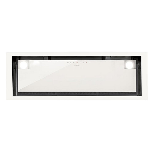 Вытяжка Cata встроенная, 80см, 1200м.куб/час, Gc Dual 75 wh, белая