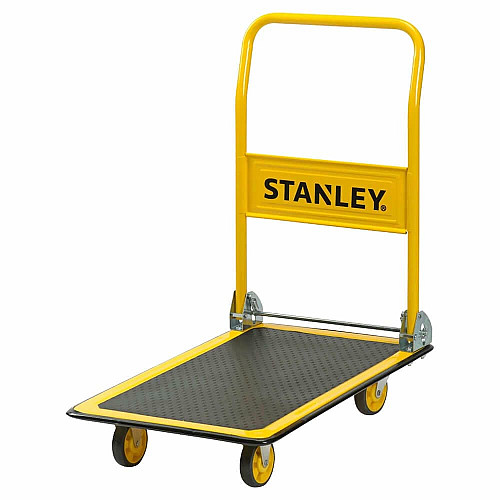 Тележка грузовая Stanley платформенная, антискользящая поверхность, платформа 73,5x47см, до 150кг, 7.7кг
