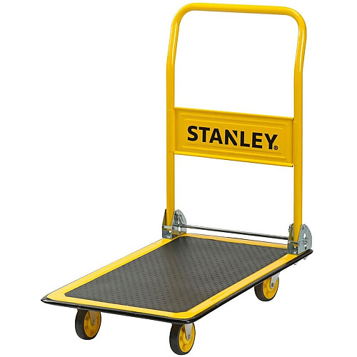 Тележка грузовая Stanley платформенная, антискользящая поверхность, платформа 73,5x47см, до 150кг, 7.7кг