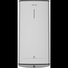 Водонагрівач електр. Ariston плаский слім VELIS TECH 80 EU, 80л, 2*1,5кВт, ун. монтаж, електр. кер-ння, B, Італія, Сірий