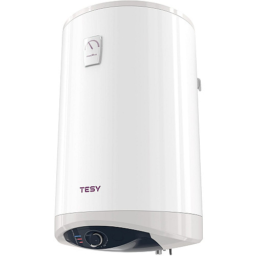 Водонагреватель электр. TESY Modeco Ceramic S круглый с теплообменником GCV6S 804724D C21 TS2RCP, 80л, 2,4кВт, сухой тен, мех. управление, B, белый