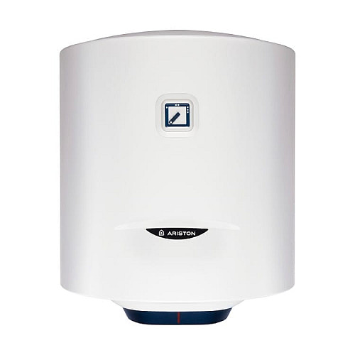 Водонагреватель электр. Ariston круглый BLU1 R PL DRY, 50л, 1,5кВт, сухой тен, мех. кер-ния, C, Италия, белый