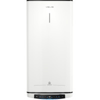 Водонагреватель электр. Ariston плоский слим VELIS PRO DRY WIFI 100 EU, 100л, 2*1,5кВт, сухой тен, ун. монтаж, электр. кер-ния, B, Италия, Белый