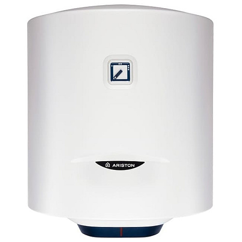 Водонагреватель электр. Ariston круглый BLU1 R PL DRY, 50л, 1,5кВт, сухой тен, мех. кер-ния, C, Италия, белый