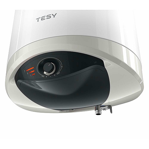 Водонагреватель электр. TESY Modeco Ceramic S круглый с теплообменником GCV6S 804724D C21 TS2RCP, 80л, 2,4кВт, сухой тен, мех. управление, B, белый