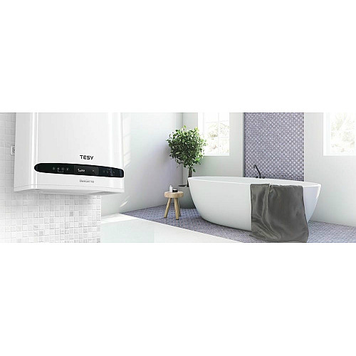 Водонагреватель электр. TESY Bellislimo Cloud плоский GCR 502722 E31 ECW Wi-Fi, 50л, 2,2кВт, ун. монтаж, электр. управление, B, белый