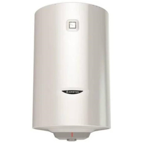 Водонагрівач електр. Ariston PRO1 R 80 V 1,8K PL EU круглий 80л, 1,8кВт, мех. кер-ння, С, Італія, білий