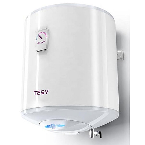 Водонагреватель электр. TESY Bilight 50V круглый GCV 504420 B11 TSRC, 50л, 2кВт, мех. управление, C, белый