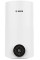 Водонагрівач електр. BOSCH круглий Tronic 4000T, 50л, 1,5кВт, сухий тен, вертикальний монтаж, електр. кер-ння, B, білий