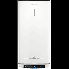 Водонагрівач електр. Ariston плаский слім VELIS PRO DRY WIFI 50 EU, 50л, 2*1,5кВт, сух тен, ун. монтаж, електр. кер-ння, B, Італія, Білий