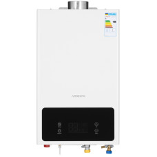 Комплект газова колонка ARDESTO HB02 10л/хв 20кВт турбована Low NOx з димоходом
