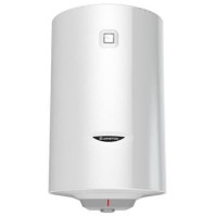 Водонагреватель электр. Ariston круглый PRO1 VTD, 100л, 1,8кВт, косвенный нагрев мех. управление, с правой стороны, C, Италия,
