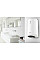 Водонагреватель электр. TESY Modeco Ceramic круглый с теплообменником GCV9SL 1004724D C21 TS2RCP, 100л, 2,4кВт, сухой тен, мех. управление, подключение с левой стороны B, белый