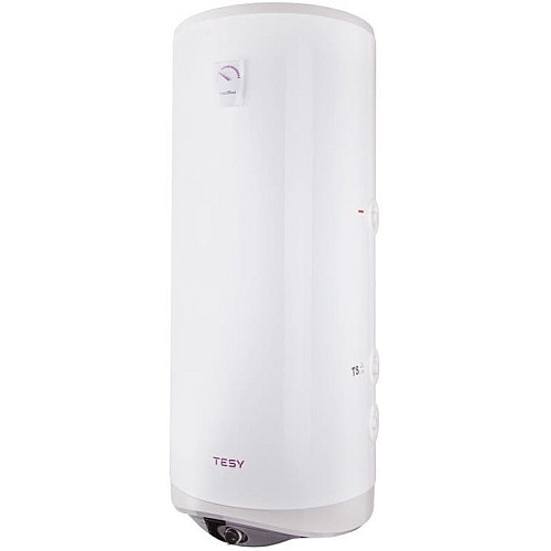 Водонагреватель электр. TESY Modeco Ceramic S круглый с теплообменником GCV9S 1004724D C21 TS2RCP, 100л, 2,4кВт, сухой тен, мех. управление, подключение с правой стороны B, белый