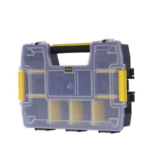 Органайзер Stanley Sort Master Light, 10 відділень, регульовані перегородки, 6.5х29.5x21.5см, пластик