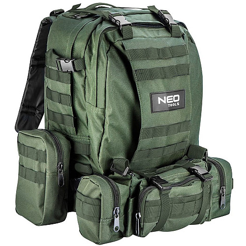 Рюкзак Neo Tools, 4в1, 40л, поліестер 600D, камуфляж