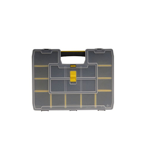 Органайзер Stanley Sort Master, 17 отделений, регулируемые перегородки, 9х43x33см, пластик