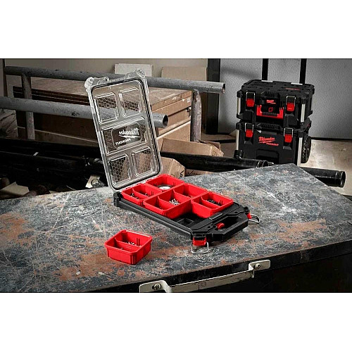 Органайзер Milwaukee универсальный Packout Organiser, 5 отделений, 25х38x6.5см, пластик