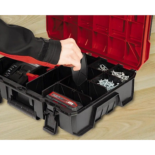 Набір пластикових перегородок для кейсу Einhell Plastic Compartments Set, 9шт