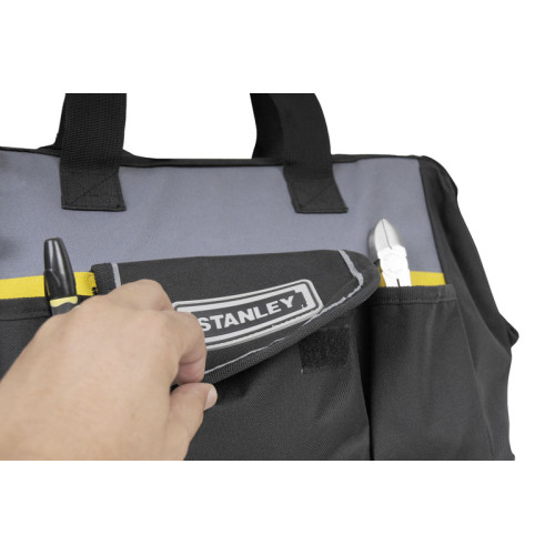 Сумка для інструменту Stanley Basic Open Mouth, жорстка конструкція, поліестер, 23х44.7x27.5см