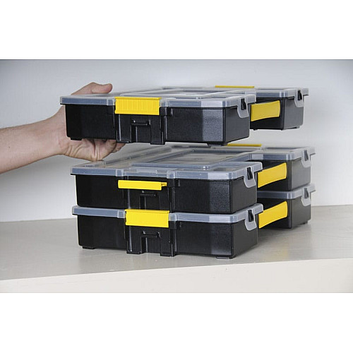 Органайзер Stanley Sort Master Junior, 14 відділень, регульовані перегородки, 6.7х37.5x29.2см, пластик